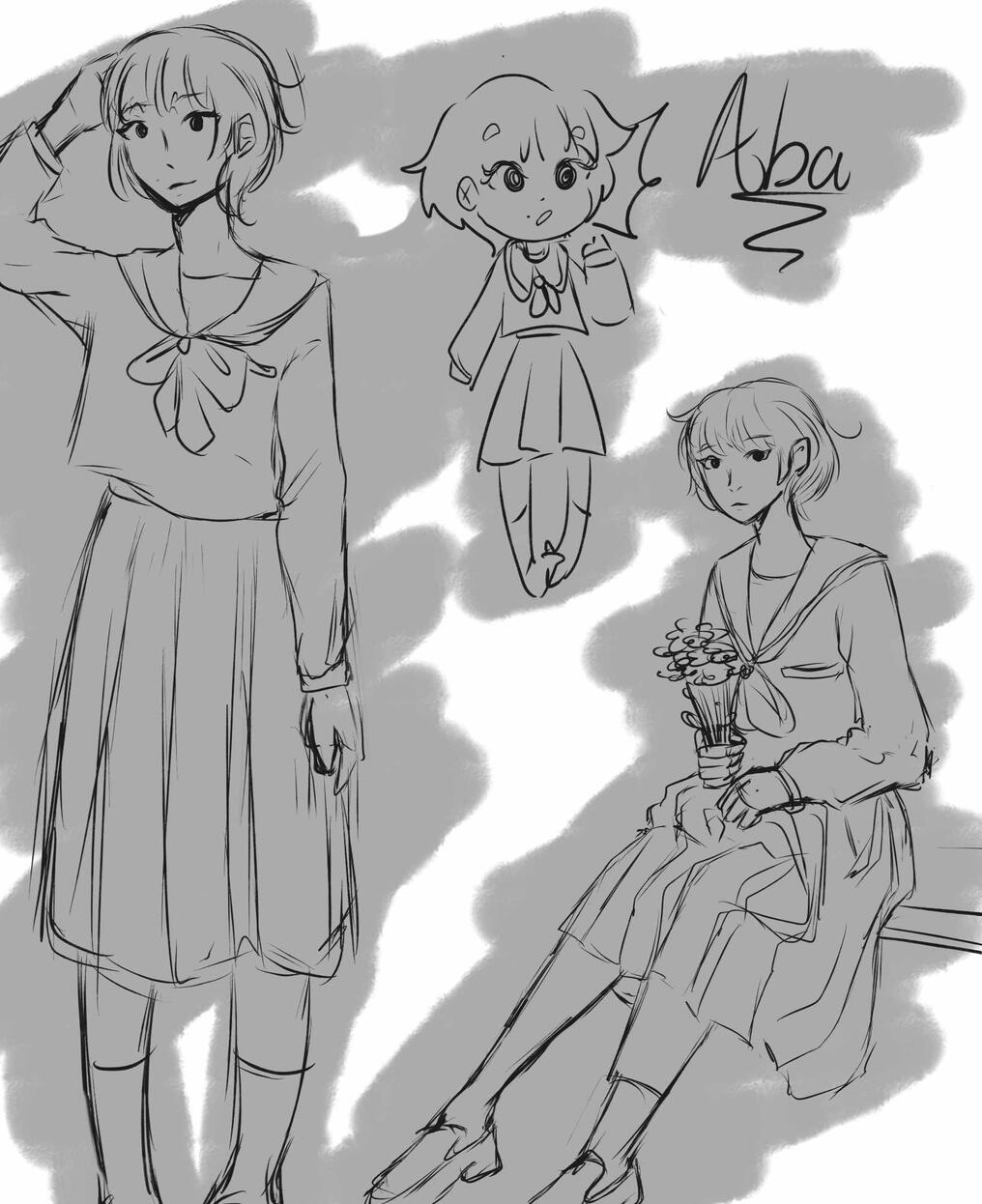 Boceto ficha de personaje